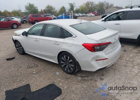 2022 Honda Civic Ex from USA, damaged, VIN 2HGFE1F76NH310762